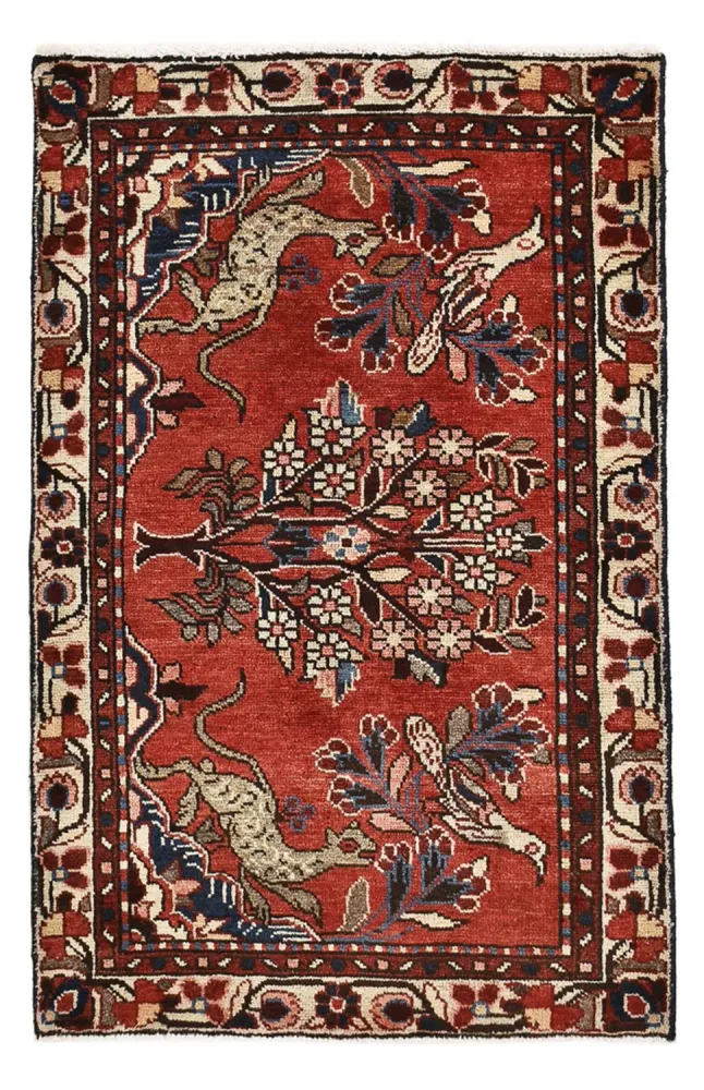 Tapete Persa - Nomadic - 108 x 67 cm - vermelho