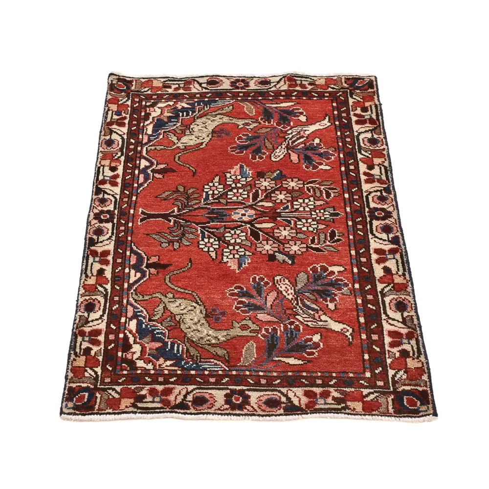 Tapete Persa - Nomadic - 108 x 67 cm - vermelho
