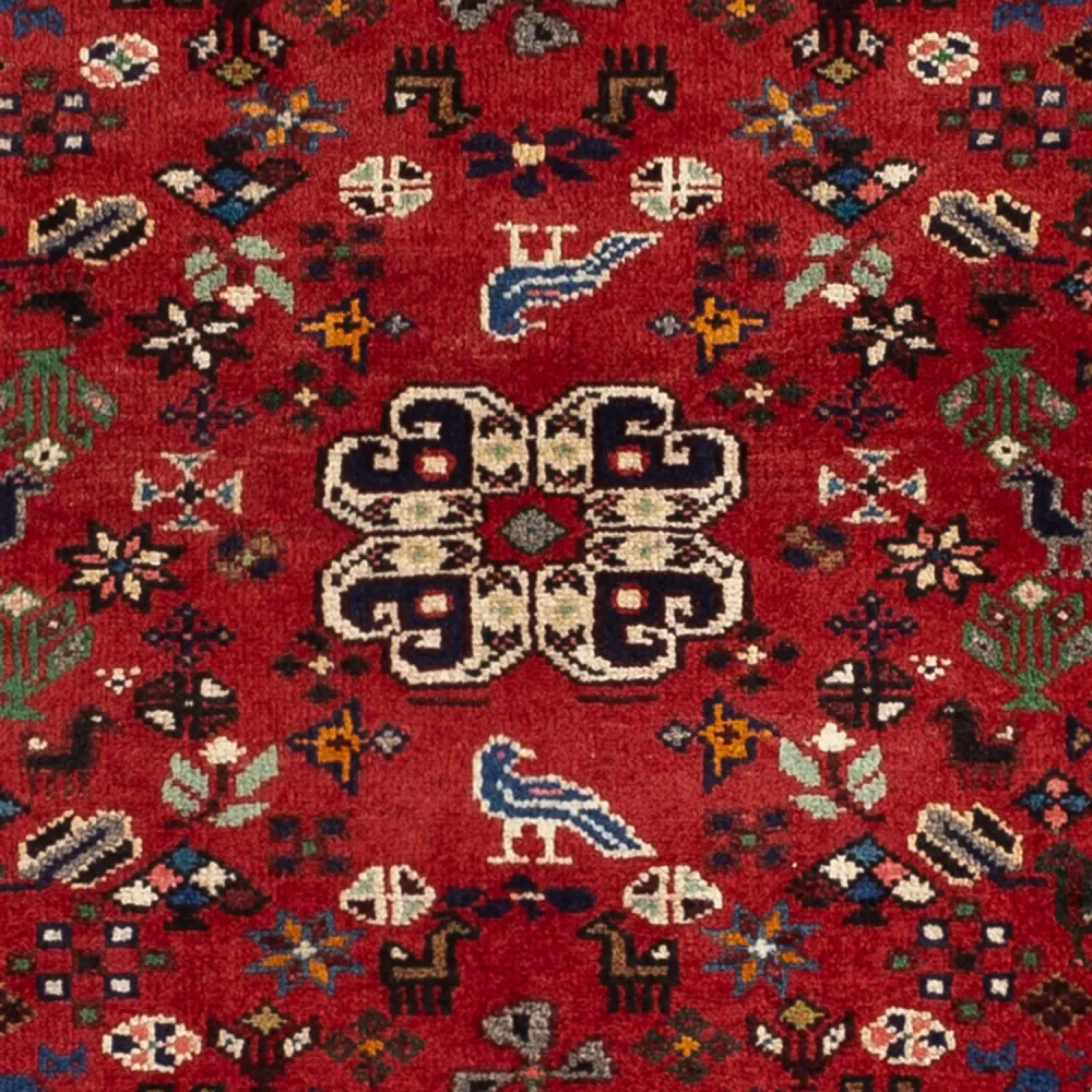 Tapete Persa - Nomadic - 109 x 73 cm - vermelho escuro