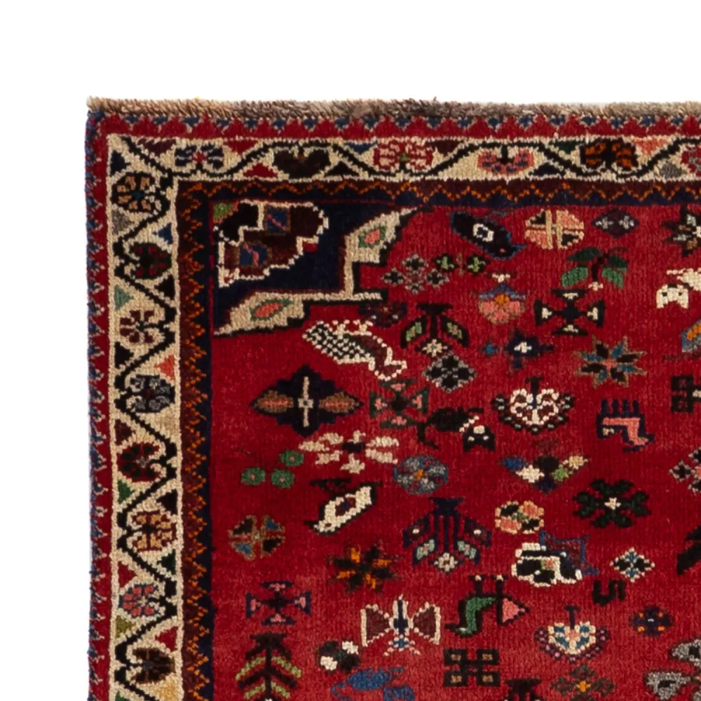 Tapete Persa - Nomadic - 109 x 73 cm - vermelho escuro