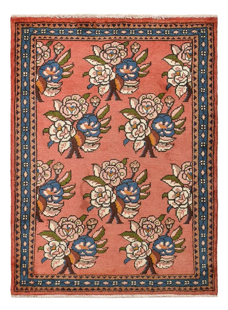 Tapete Persa - Nomadic - 110 x 79 cm - vermelho claro