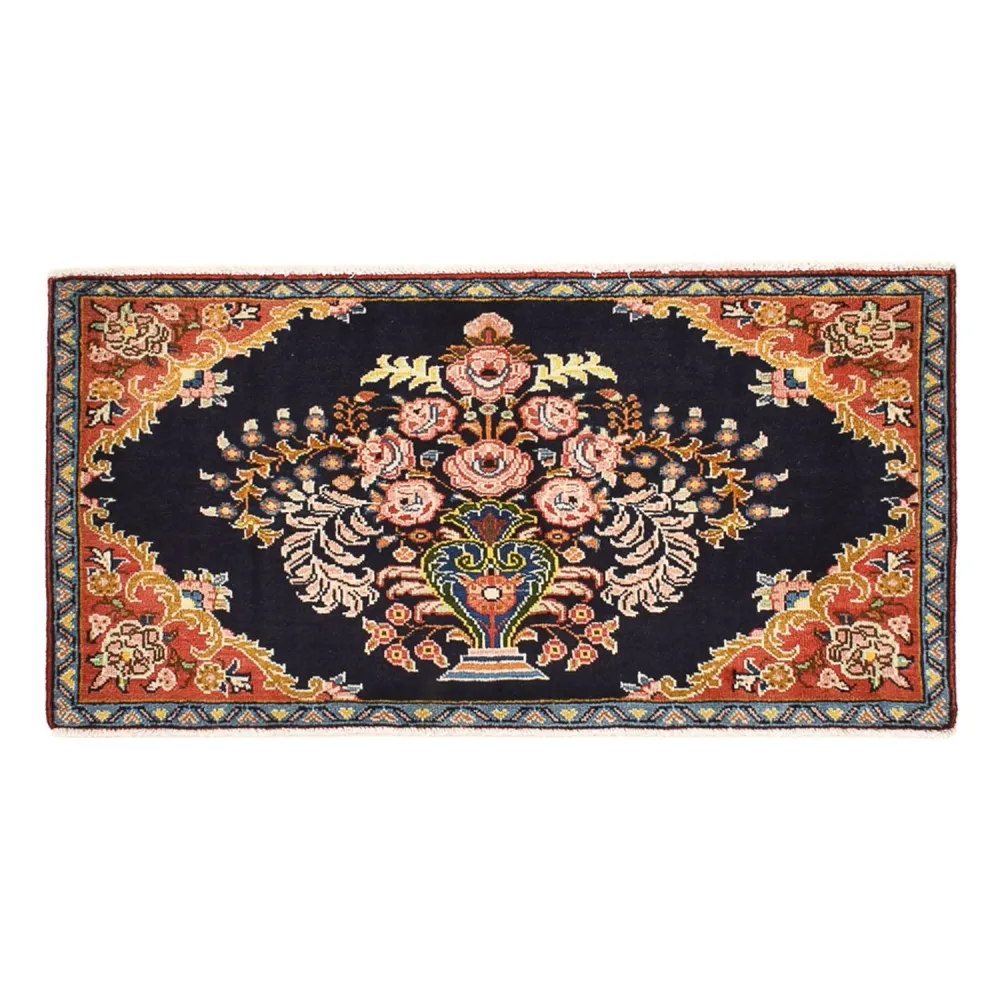 Tapete Persa - Nomadic - 115 x 60 cm - vermelho escuro