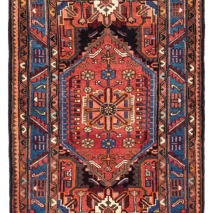 Tapete Persa - Nomadic - 119 x 82 cm - vermelho claro