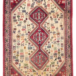 Tapete Persa - Nomadic - 123 x 75 cm - vermelho claro