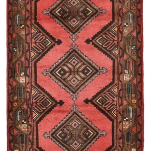 Tapete Persa - Nomadic - 123 x 75 cm - vermelho claro