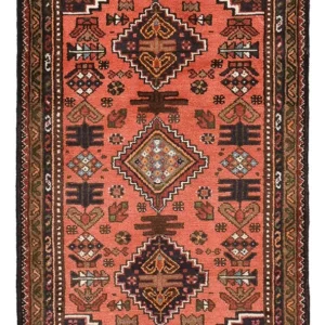 Tapete Persa - Nomadic - 124 x 72 cm - vermelho claro
