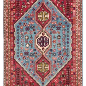 Tapete Persa - Nomadic - 124 x 80 cm - vermelho claro