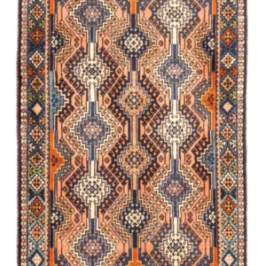 Tapete Persa - Nomadic - 125 x 80 cm - vermelho