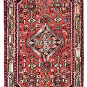 Tapete Persa - Nomadic - 125 x 80 cm - vermelho