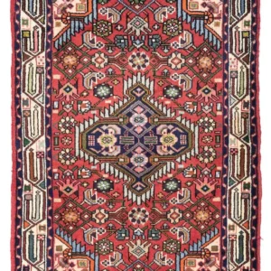 Tapete Persa - Nomadic - 125 x 80 cm - vermelho