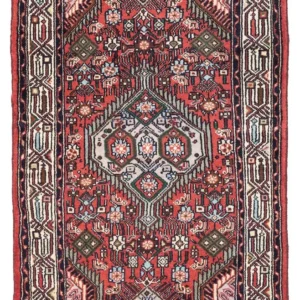Tapete Persa - Nomadic - 125 x 80 cm - vermelho claro