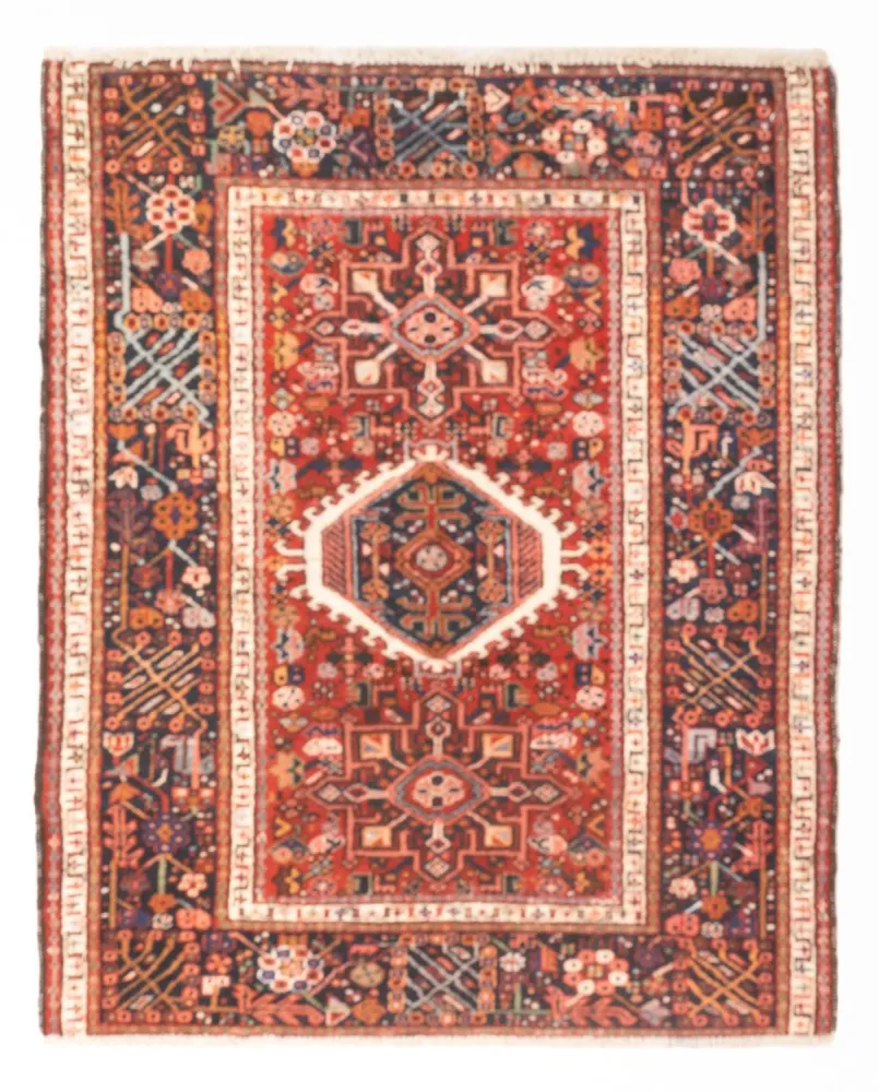 Tapete Persa - Nomadic - 130 x 108 cm - vermelho claro