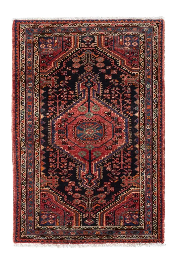 Tapete Persa - Nomadic - 130 x 88 cm - azul escuro