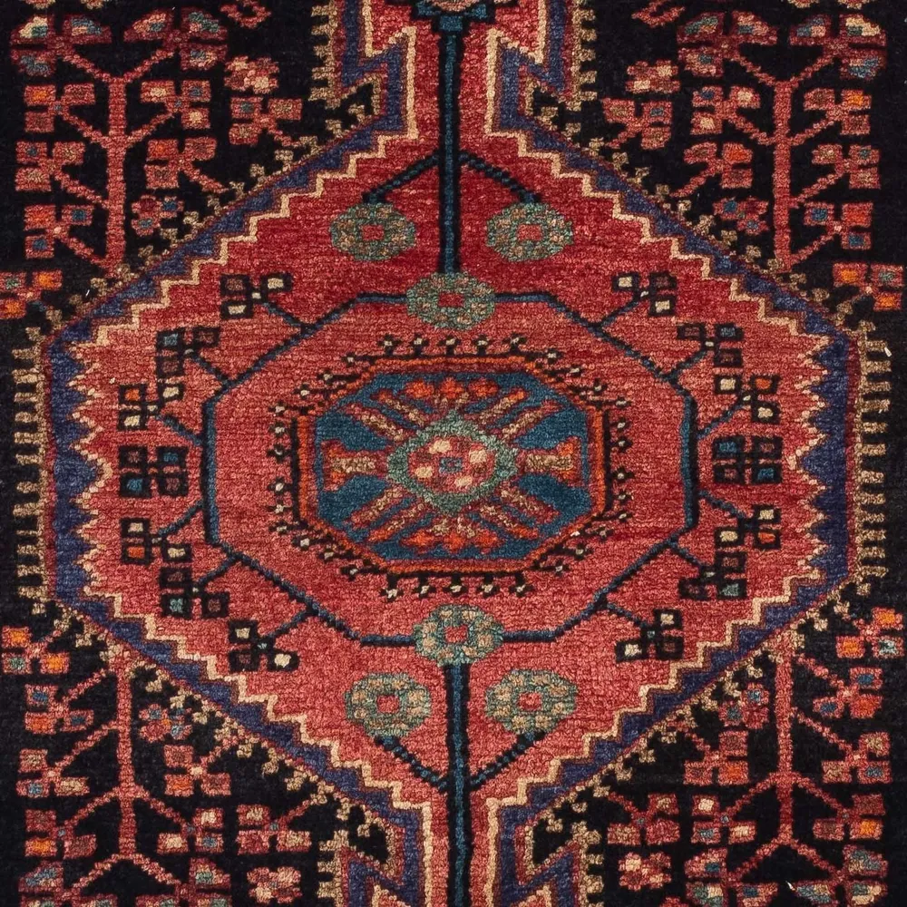 Tapete Persa - Nomadic - 130 x 88 cm - azul escuro