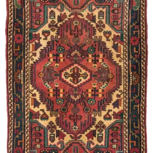 Tapete Persa - Nomadic - 130 x 80 cm - vermelho