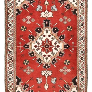 Tapete Persa - Nomadic - 133 x 90 cm - vermelho