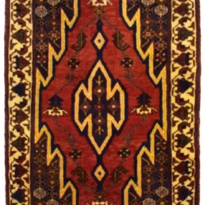 Tapete Persa - Nomadic - 135 x 85 cm - vermelho