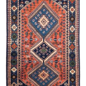 Tapete Persa - Nomadic - 135 x 85 cm - vermelho