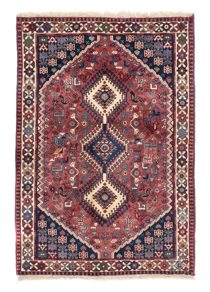 Tapete Persa - Nomadic - 146 x 100 cm - vermelho claro