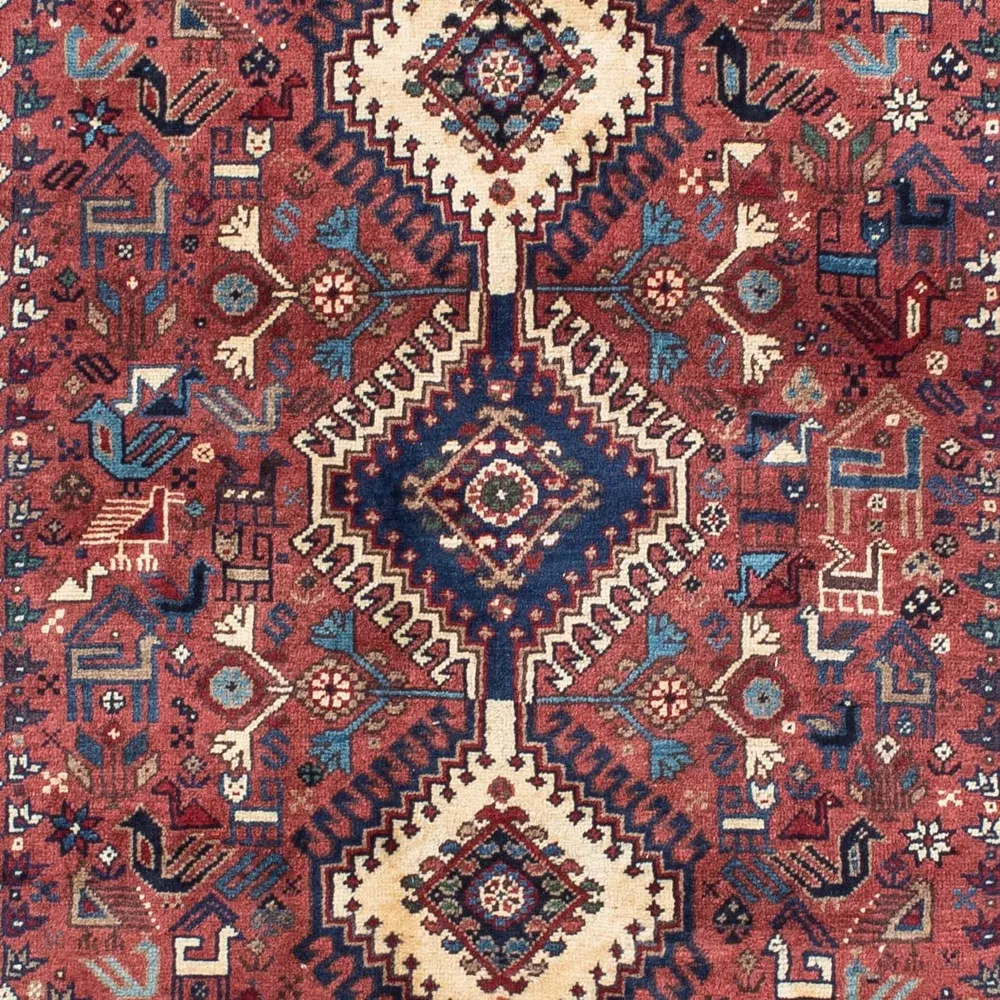 Tapete Persa - Nomadic - 146 x 100 cm - vermelho claro