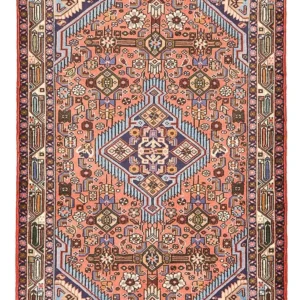 Tapete Persa - Nomadic - 146 x 98 cm - vermelho claro
