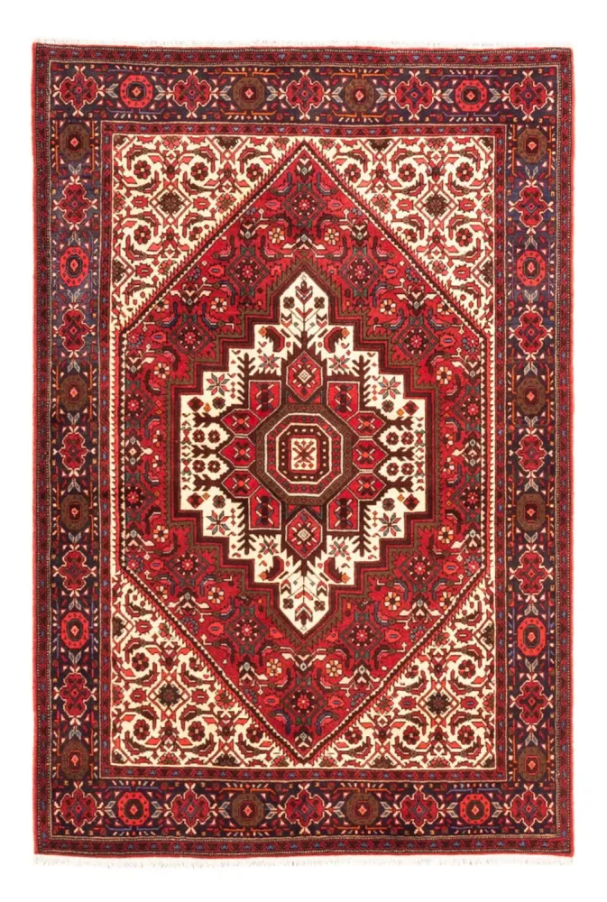 Tapete Persa - Nomadic - 148 x 100 cm - vermelho