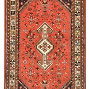 Tapete Persa - Nomadic - 150 x 100 cm - vermelho