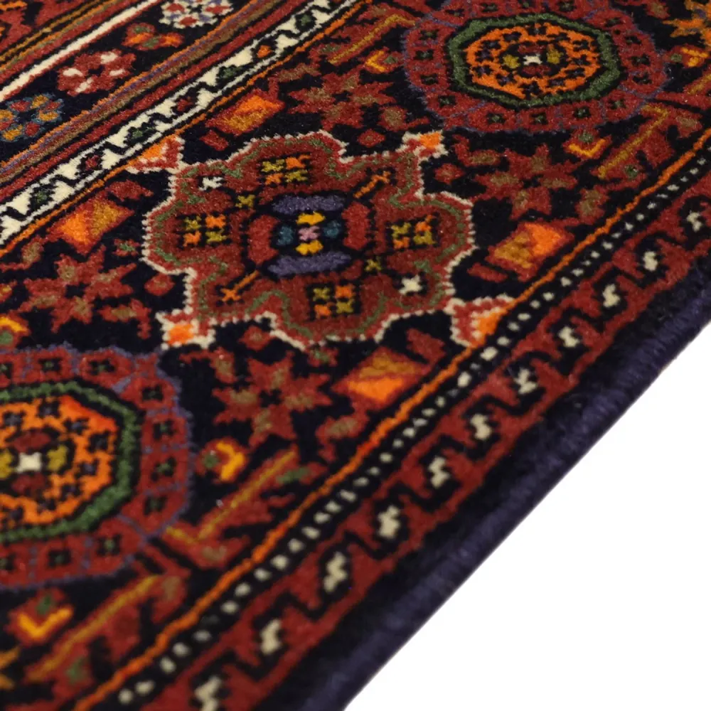 Tapete Persa - Nomadic - 150 x 100 cm - vermelho escuro