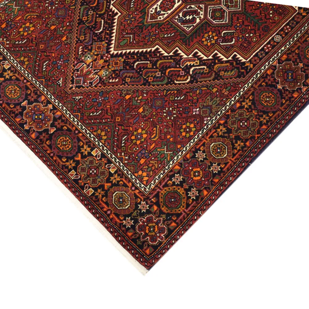 Tapete Persa - Nomadic - 150 x 100 cm - vermelho escuro