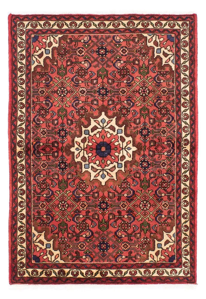 Tapete Persa - Nomadic - 150 x 103 cm - vermelho escuro