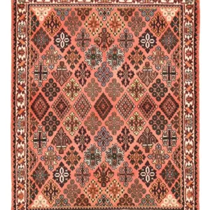Tapete Persa - Nomadic - 150 x 112 cm - vermelho claro