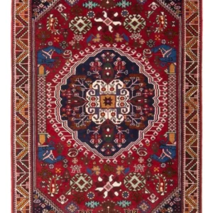Tapete Persa - Nomadic - 150 x 75 cm - vermelho