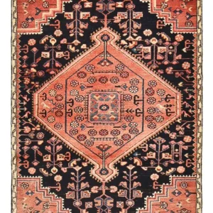 Tapete Persa - Nomadic - 153 x 93 cm - vermelho claro