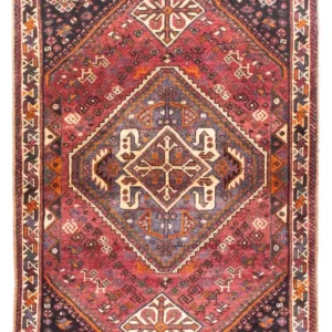 Tapete Persa - Nomadic - 160 x 110 cm - vermelho escuro