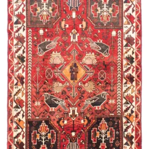 Tapete Persa - Nomadic - 160 x 110 cm - vermelho escuro