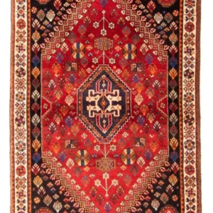 Tapete Persa - Nomadic - 161 x 108 cm - vermelho