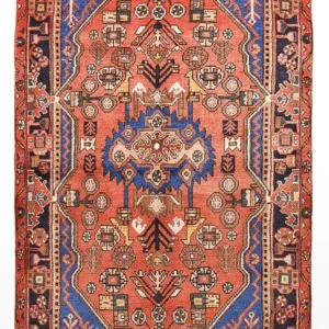 Tapete Persa - Nomadic - 168 x 108 cm - vermelho claro