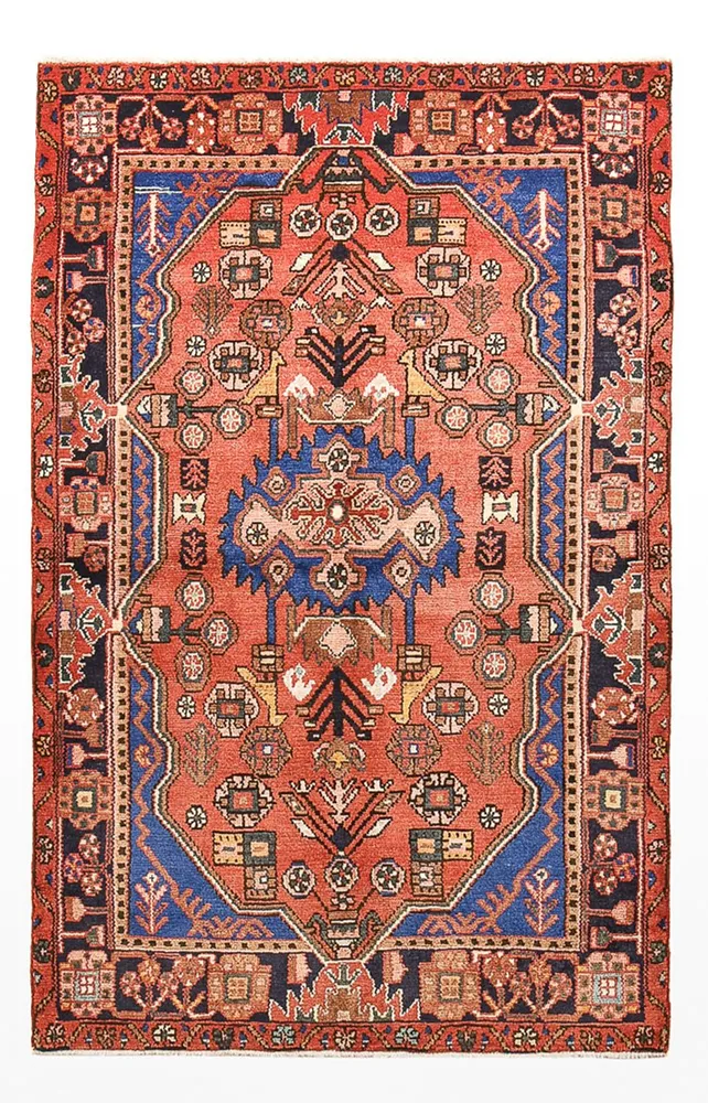Tapete Persa - Nomadic - 168 x 108 cm - vermelho claro