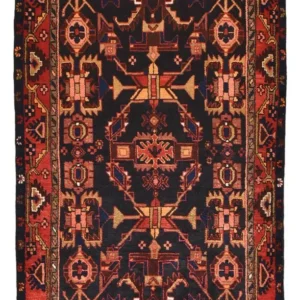 Tapete Persa - Nomadic - 207 x 130 cm - azul escuro