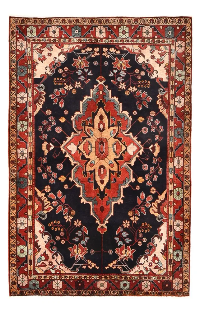Tapete Persa - Nomadic - 228 x 145 cm - azul escuro