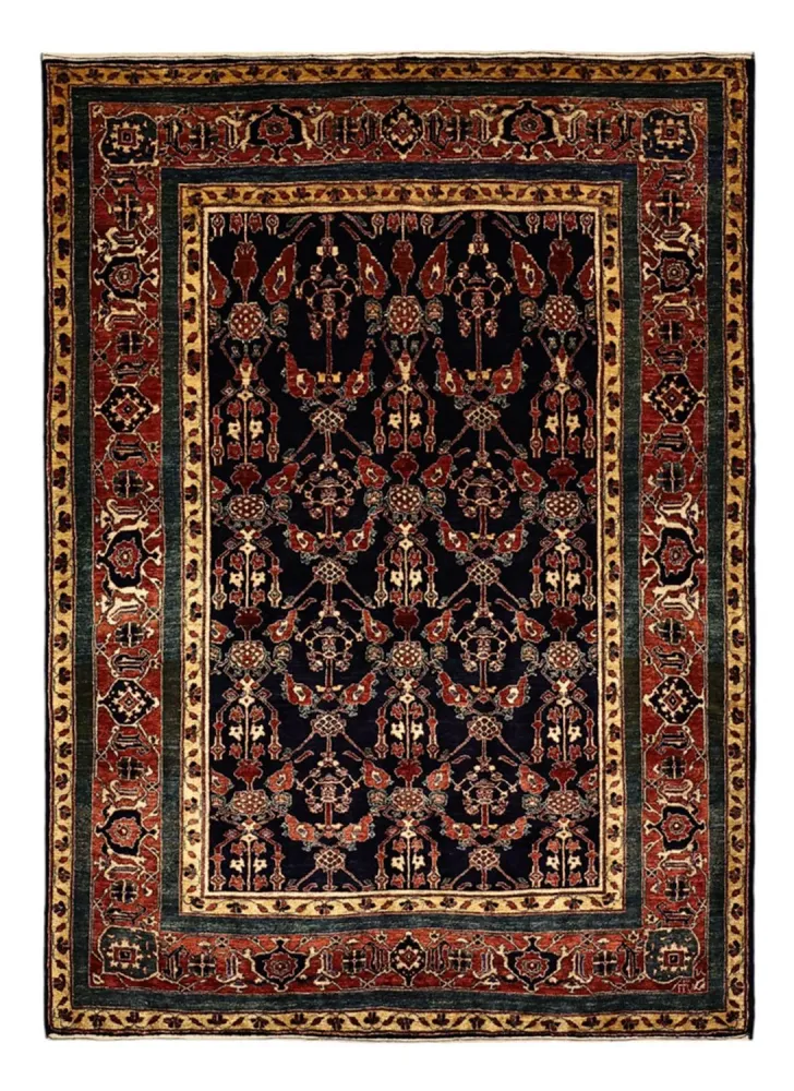 Tapete Persa - Nomadic - 235 x 174 cm - azul escuro