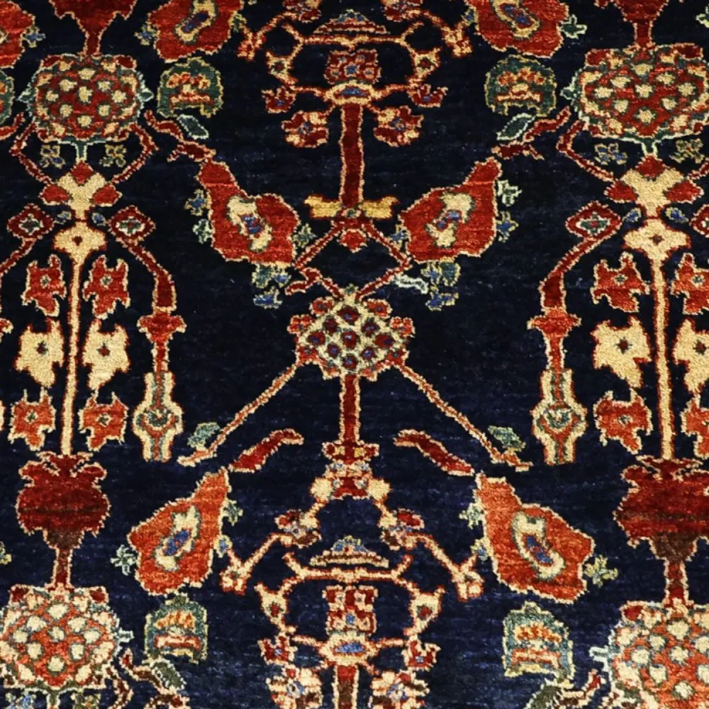 Tapete Persa - Nomadic - 235 x 174 cm - azul escuro
