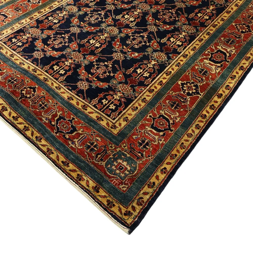 Tapete Persa - Nomadic - 235 x 174 cm - azul escuro
