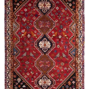 Tapete Persa - Nomadic - 259 x 162 cm - vermelho