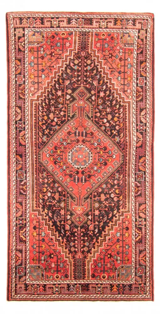 Tapete Persa - Nomadic - 280 x 150 cm - azul escuro