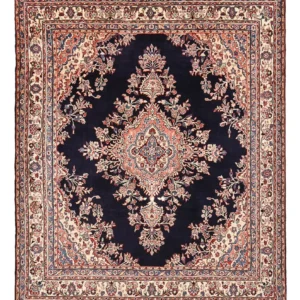 Tapete Persa - Nomadic - 287 x 240 cm - azul escuro