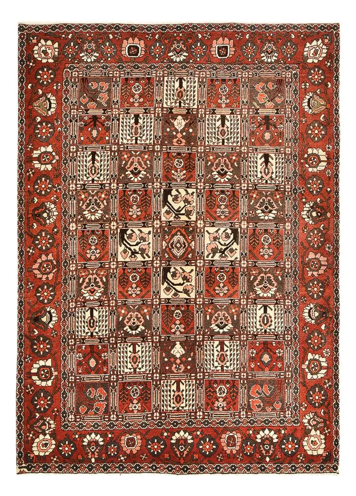 Tapete Persa - Nomadic - 297 x 205 cm - vermelho escuro
