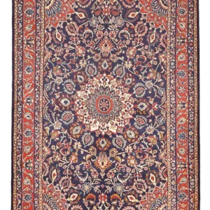Tapete Persa - Nomadic - 323 x 210 cm - azul escuro