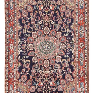 Tapete Persa - Nomadic - 330 x 205 cm - azul escuro