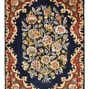 Tapete Persa - Nomadic - 70 x 53 cm - azul escuro